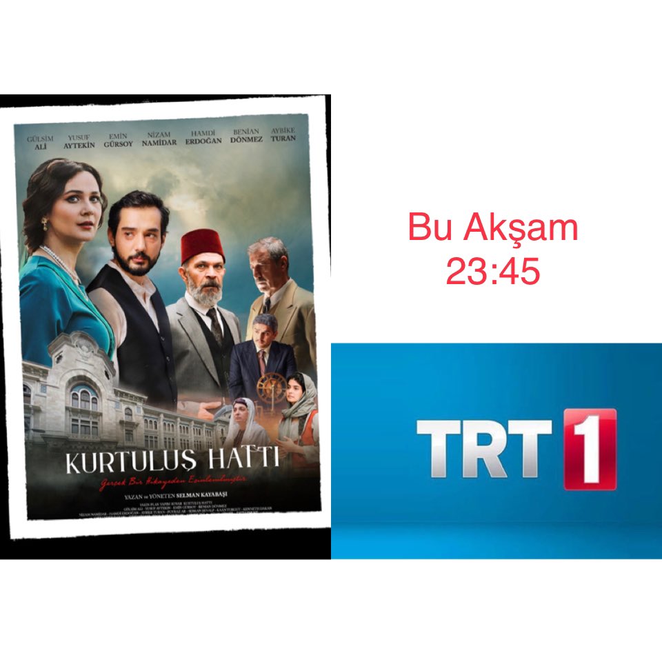 hamdierdogan's tweet photo. Yapımcılığını ve Oyuncu olarakta görev aldığım Kurtuluş Hattı sinema filmi Bu akşam 23:45’te TRT1’de https://t.co/hnJ0q8WNbR