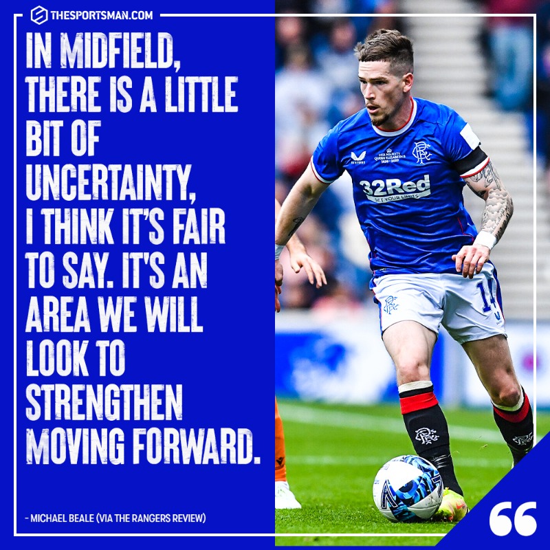 TheSportsman's tweet photo. 📝👀 As it stands, a third of #RangersFC's first-team squad members could leave the club for free at the end of the season...

✍️ @SempleGraham 

@RangersReview55 | @thisisibrox