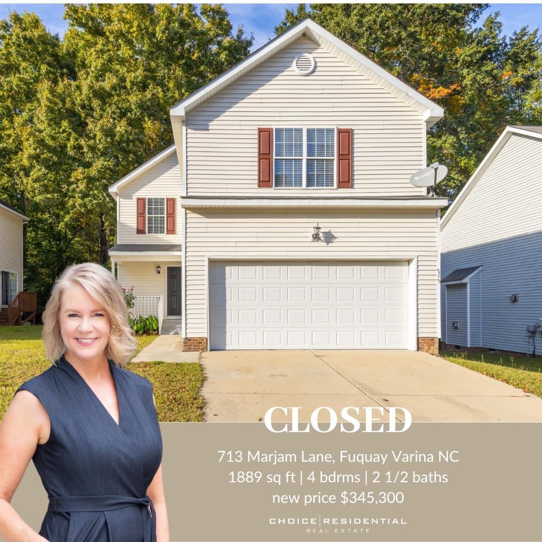And just like that my final 2022 closing is wrapped up! Is 2023 the year you want to start investing in real estate? #asandersrealty #choiceresidentialrealestate #choiceresidential #imtheagentforyou #investmentproperty #investinrealestate #investment #fuquayvarinarealtor