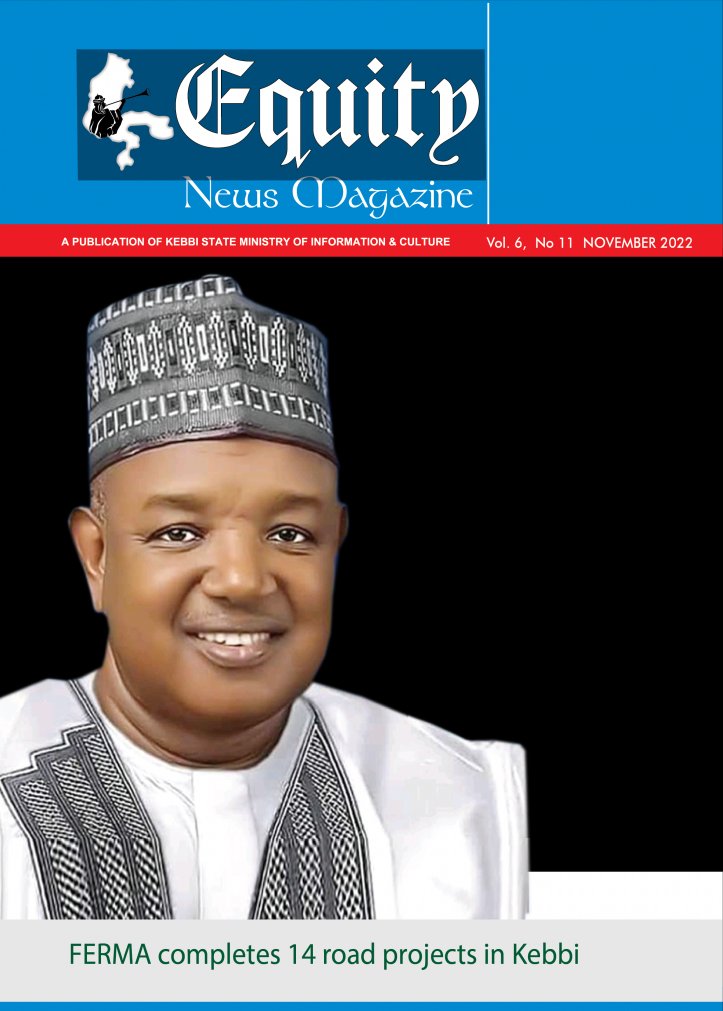 absmag's tweet image. Kebbi State Ministry of Information and Culture launches it's new Equity News e-Magazine which can be accessed through this website: equitynewsmag.kebbistate.gov.ng