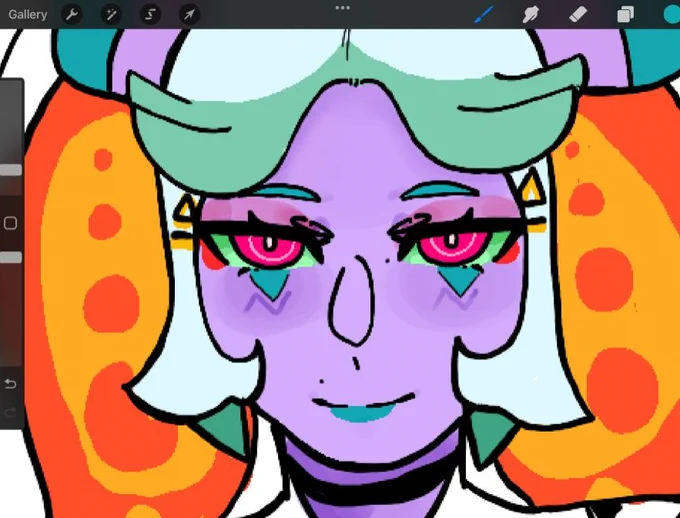 warmup doodle of my sister's OC 