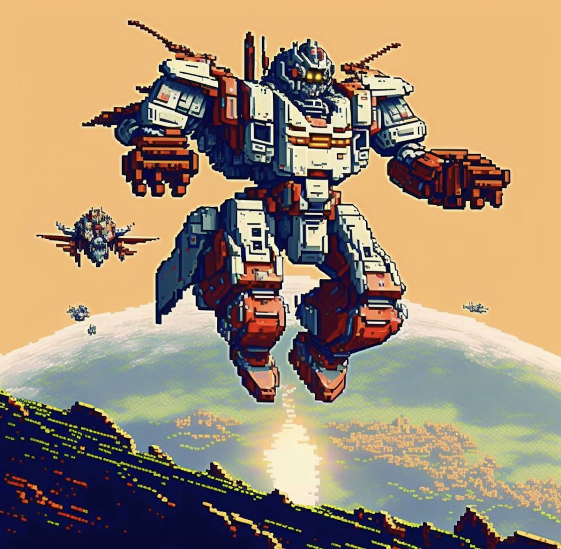 ukkoanza97's tweet photo. Alexa: play Linking park - What i’ve done
Sick #retroships for #retrobots by @mmmaaaatt https://t.co/hFGvyDGoWR