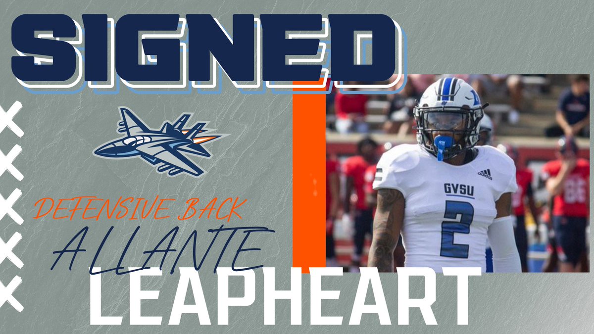 The Fighters have signed defensive back Allante Leapheart to the 2023 roster. 

Full release ⤵️
bit.ly/3X3L8ll