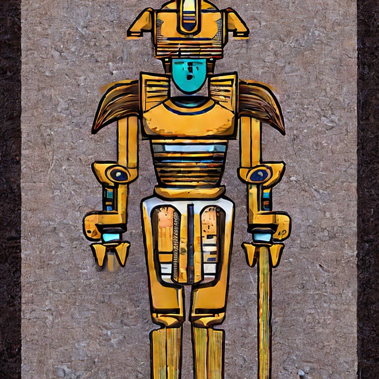 seanmcdirmid18's tweet image. Ancient Egyptian Mecha Robot.