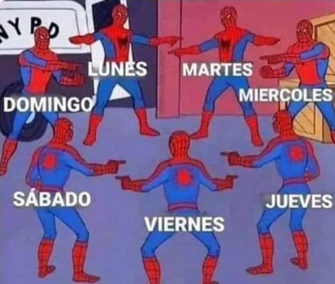 Guarromantico_'s tweet photo. Mi mente tratando de adivinar que día es hoy. https://t.co/lR6yp5y18W