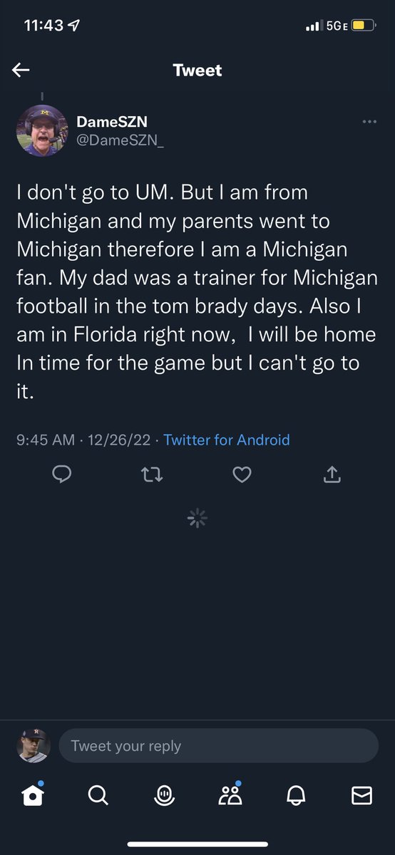Scary_HOUrs_713's tweet photo. @DameSZN_ @TCUCarterBoys @uninformedfrog @michigan_beat You’ve basically guaranteed a 3-4 score victory, pretty close to saying you can’t lose. Also I threw in the last screenshot for fun #WalmartWolverine https://t.co/UyRAfmeQnt