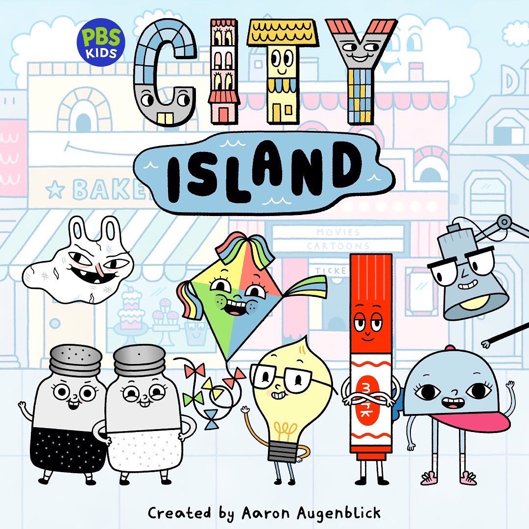 I have a featured guest role in a new series of animated shorts on @PBSKids called 'City Island.' City Island was produced by my friends at @futurebrainmedia, you can watch @cityislandpbs on @pbskids and the PBS KIDS app