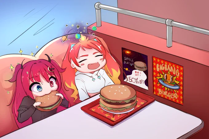 #トモシ画 #ロアート wonderful secret santa art by @/HatsukiHaeru, thank u  posting on their behalf because its too cute not to show 