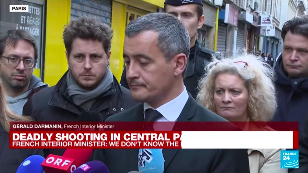 FRF1984's tweet photo. Three people are killed at a Kurdish Center in Paris, France. 
Read more: https://t.co/6prrqhwkrx
Read more: https://t.co/enHieE1QGF https://t.co/i8ulcHsvX5