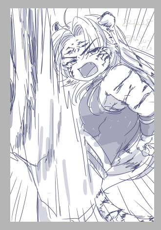 @miso_nkm 獣耳・模様注意🐯 