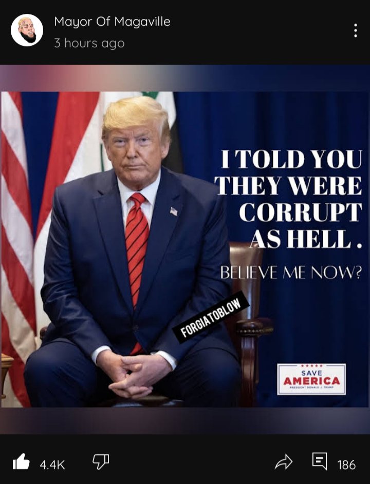 TeeCee032's tweet photo. #Potus45_47 #PresidentTrump #TrumpWasRightAboutEverything #illegitimatepresident #TyrantJoe #BidenWorstPresidentInHistory #BidenStoleTheCountry https://t.co/B6QHRjNPlb
