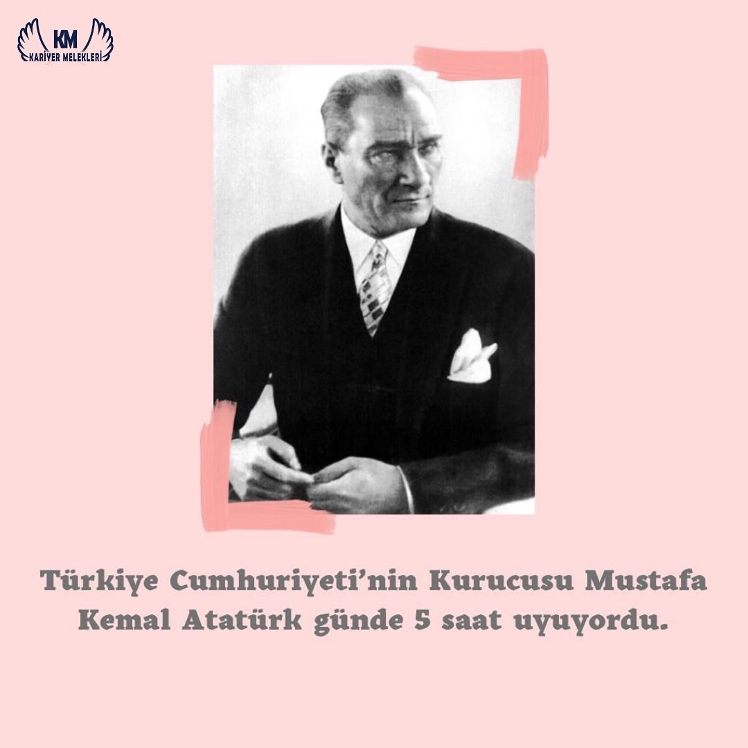 Ünlü bilim adamlarının ve dünya liderlerinin günde kaç saat uyuduğunu biliyor muydunuz? İçeriğimizin devamı Salı günleri