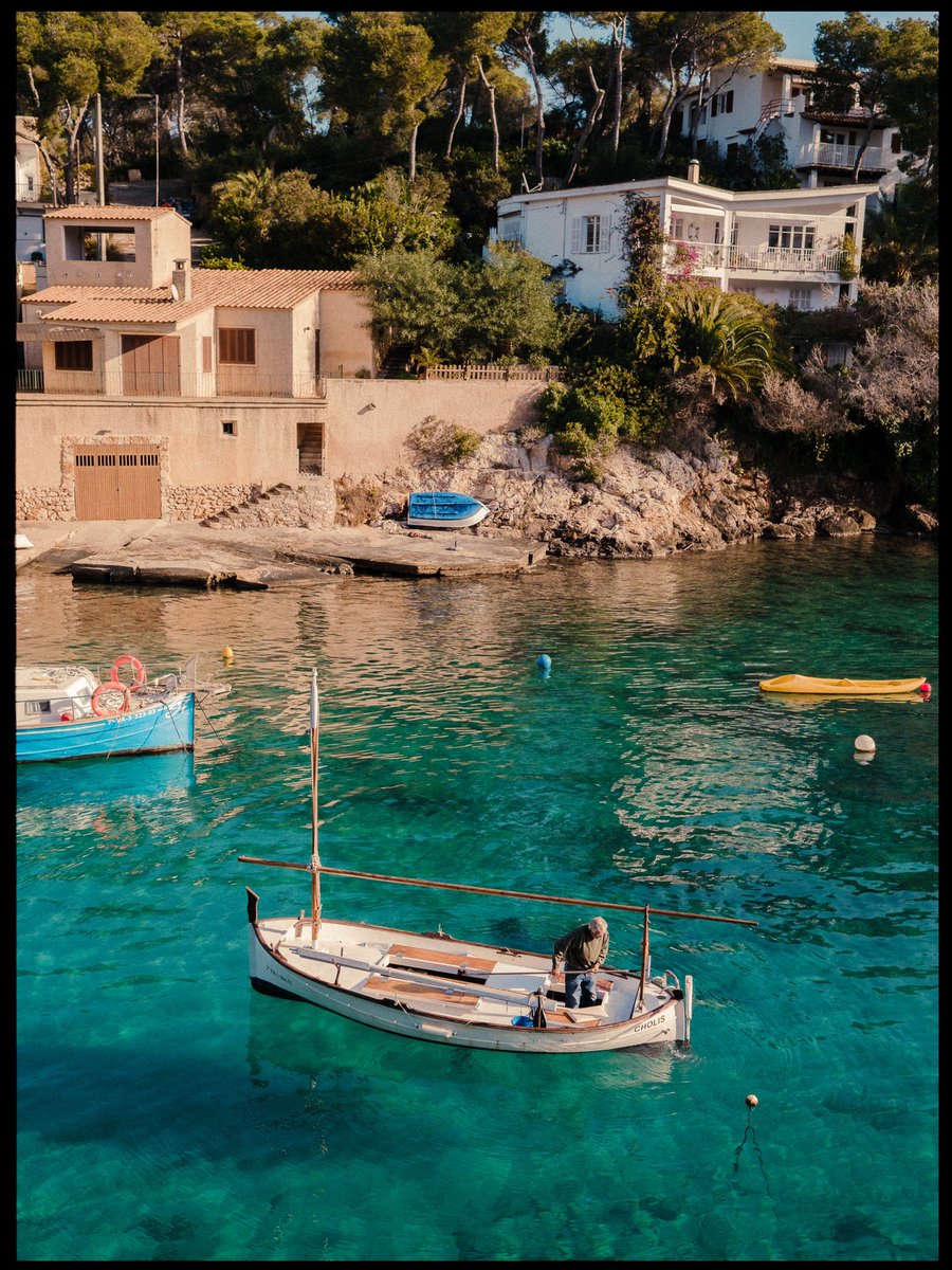 imnotreallyleon's tweet photo. cala figuera a las 10 de la mañana https://t.co/18TozH4V48
