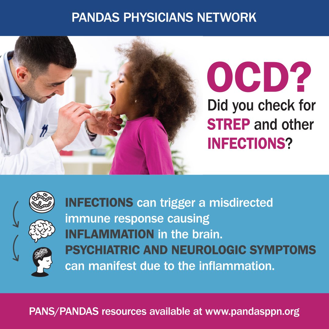 PANDASPPN's tweet photo. Strep and other infections can trigger acute and dramatic mood and behavior distress. Be aware of the symptoms for PANS/PANDAS. Learn more at https://t.co/PIqg2c0xtz. #OCD #ARFID #anxiety #mentalhealth https://t.co/qvz0UAvxNX