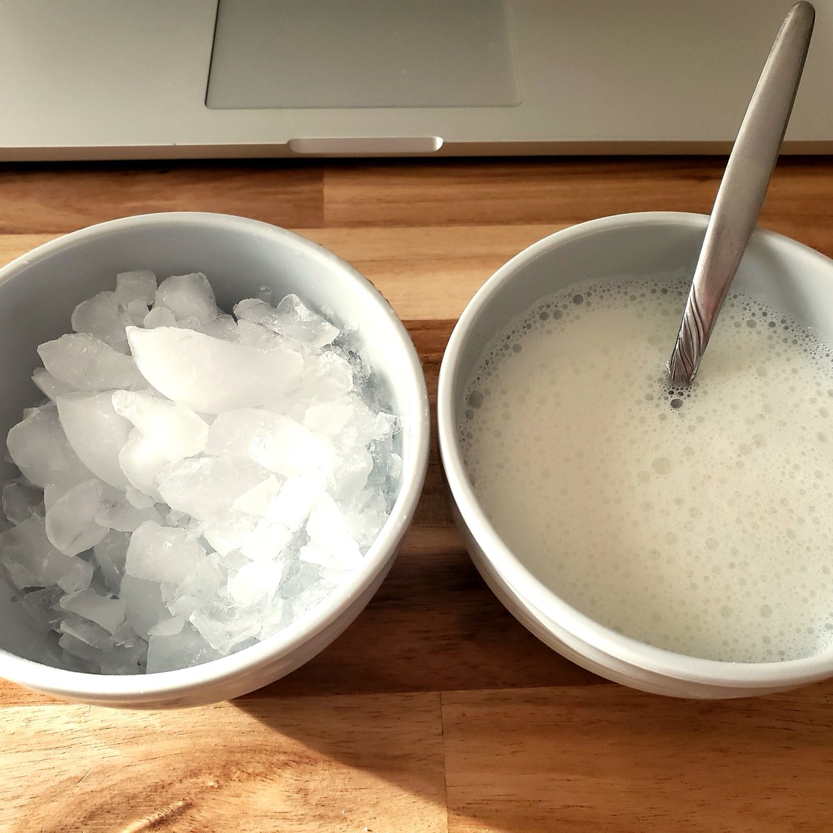 ChewyKBG's tweet photo. Diet tip:

1. Mix in monk fruit extract (natural sugar substitute) in your lactose/fat free milk
2. Crush some ice
3. Pour ice in the milk and have it like a cereal

😅 You're welcome...? 😅
Sorry you have to go through this. But it will be worth it. 

#fairlife #diet #tip https://t.co/eZfi5XxaGZ