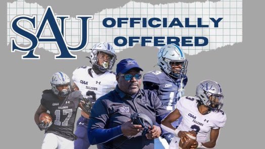 After a great conversation with <a href="/CoachBowser2/">David Bowser</a>, I’m Blessed to receive an offer from Saint Augustine University! <a href="/TheGMHSFootball/">The Garner High School Football</a> <a href="/BaconOl/">Coach Bacon_OL-DL</a>