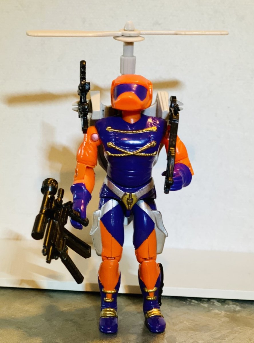 JHRLevine's tweet photo. the most time-consuming are the individual pieces. i needed the copter blade and was loathe to purchase this figure complete to attain it. that seemed to be my only option until i found them at the #SoCalJoeShow. 1989 Annihilator now complete.
#GIJoe #GIJoeNation #ARAH #80sToys https://t.co/cBSJ1cGN26