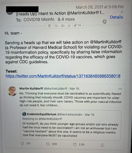 You have to read this internal Twitter email to believe it. Send this to anyone who still thinks it's a conspiracy theory that alternative viewpoints were censored. This one email says it all. This is the smoking gun. Please share it.