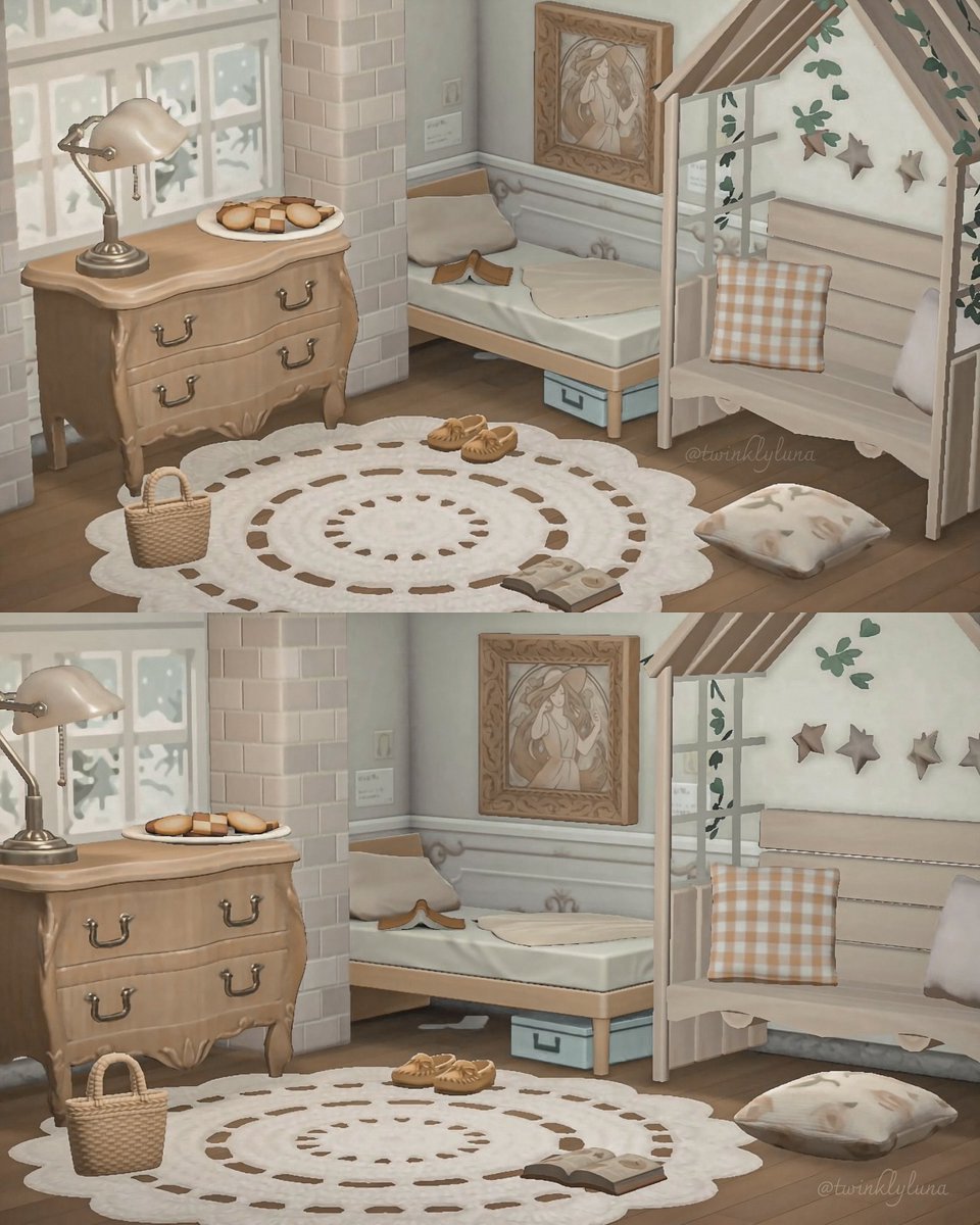 twinklyluna's tweet photo. Small cozy bedroom🌨️🧸

#acnh #acnhinspo #acnhmods #AnimalCrossingNewHorizons #どうぶつの森 #どうぶつの森の新たな地平 https://t.co/T9vqCAdL1I