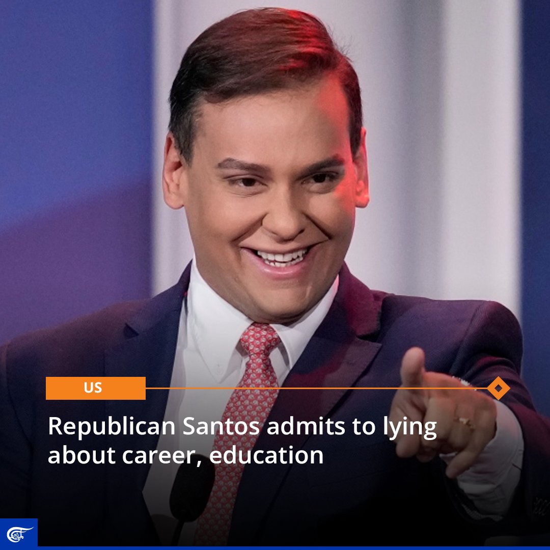 Al Mayadeen English on Twitter Santos, US House Representativeelect, confessed that he