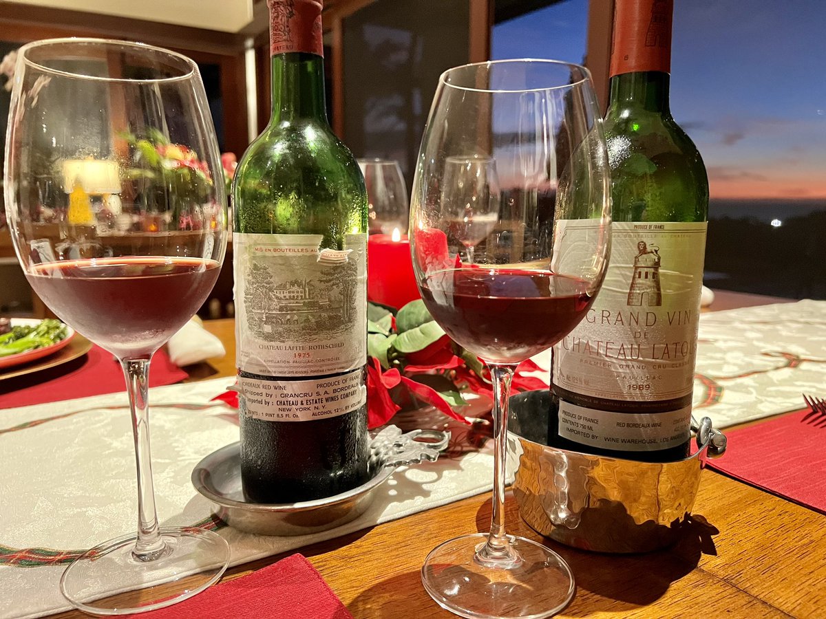 Wine at Christmas #bordeaux all day