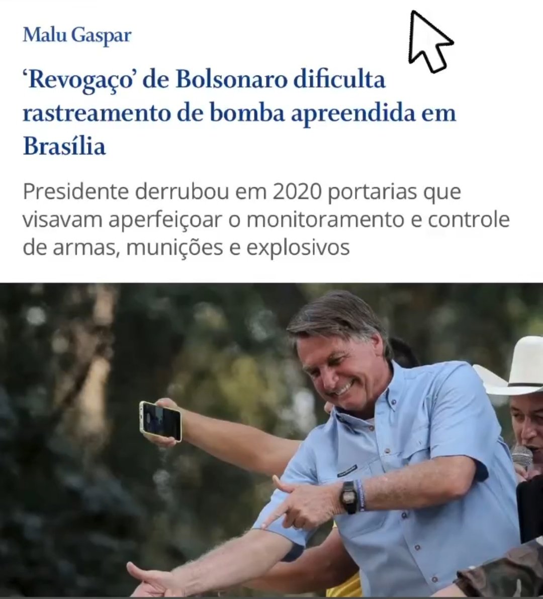 Bolsonaro 🤝🏽 Grupos Terroristas