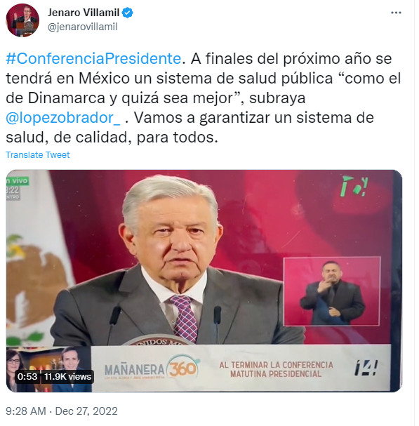 DonVocero's tweet photo. 2018 y 2019: A finales del próximo año tenderemos un sistema de salud como el de Dinamarca 
2020 y 2021:  A finales del próximo año tenderemos un sistema de salud como el de Dinamarca 
2022:  A finales del próximo año tenderemos un sistema de salud como el de Dinamarca 
😂😂😂😂 https://t.co/bqr0hhmbGp