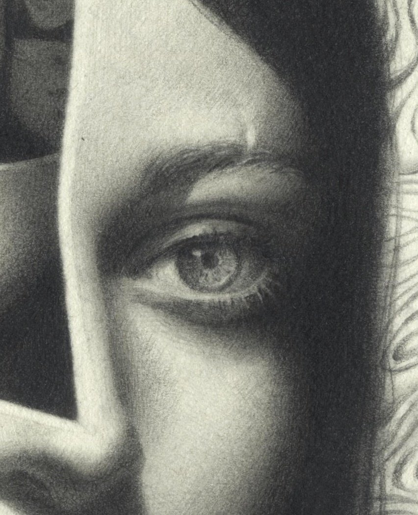 MilesJohnston's tweet photo. Some details from this one. Really pleased with the eyelashes and the forms on the lips https://t.co/qP265hreAT