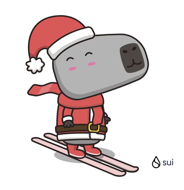 GolfzPiyanat's tweet photo. "Santa Capy" : He is a santa from the cold mountains He come to send a give for crypto children. 
#CapyHolidays https://t.co/eukIvnCnex