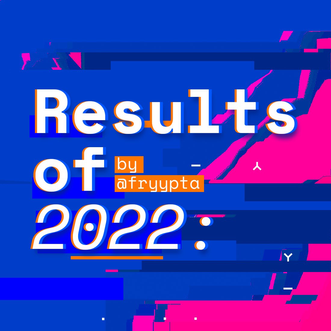 fryypta's tweet photo. YY!
Time for our year-in-review. https://t.co/NsylnNYxj5