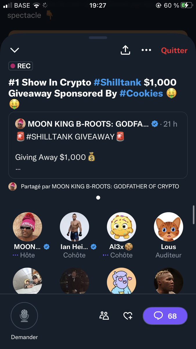 Lous10cr's tweet photo. @iambroots @ianheinischmma @CookiesProtocol Great project $CP @KalousNft @linux_linux2 https://t.co/1R6YMFj8i0