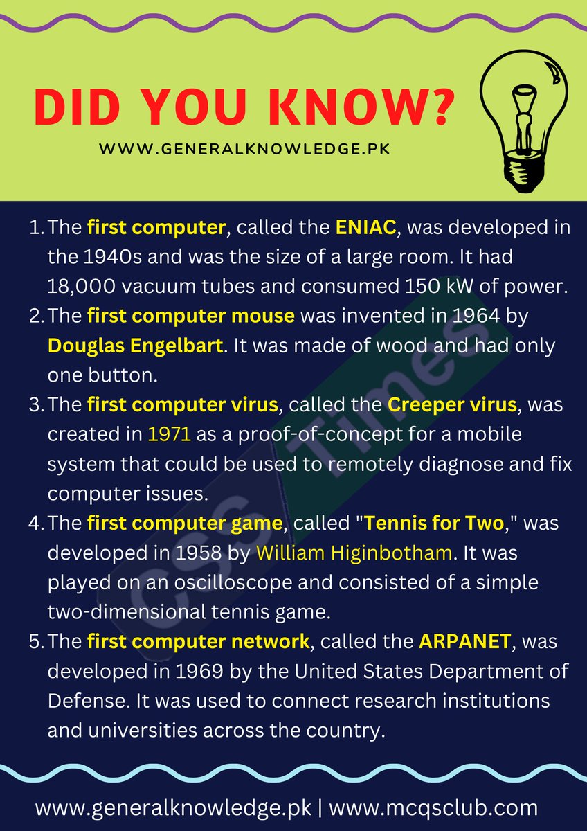 CssTimes's tweet photo. https://t.co/3O98i2Igmo
get all #MCQS at: https://t.co/uo1196e1Vp
#PakistanGeneralKnowledge
#generalknowledge
#WorldGeneralknowledge
#worldgk
#gkmcqs
#cssmcqs
#css2023
#csspreparation
#fpscmcqs
#history
#worldhistory
#worldfacts https://t.co/CiZ5Qvcrww