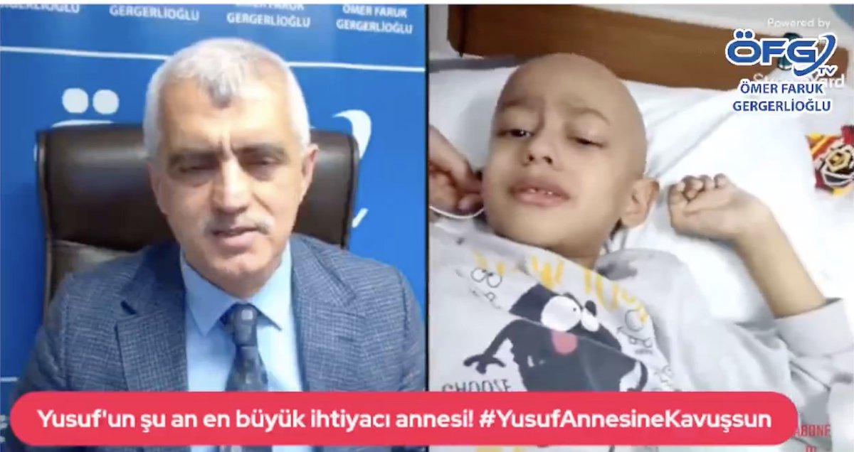 gergerliogluof's tweet photo. Belki de son günlerini yaşayan Kanser hastası Yusuf annemi çok özledim diyor buna yürek nasıl dayanır! Bütün gece cezaevindeki annesi Gülten Sayın'ı sayıklıyor! @adalet_bakanlik @bybekirbozdag @tcailesosyal @deryayanikashb 

#YusufAnnesineKavuşsun https://t.co/KeVvoAmGw7