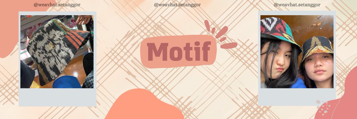 weavhat_stgr's tweet photo. Hello guys !!!
Kami kembali lagi dengan membawa informasi baru untuk kalian. Informasi yang akan kami sampaikan yaitu motif pada Topi Tenun karya Warga Desa Setanggor. https://t.co/orhwauSnsO