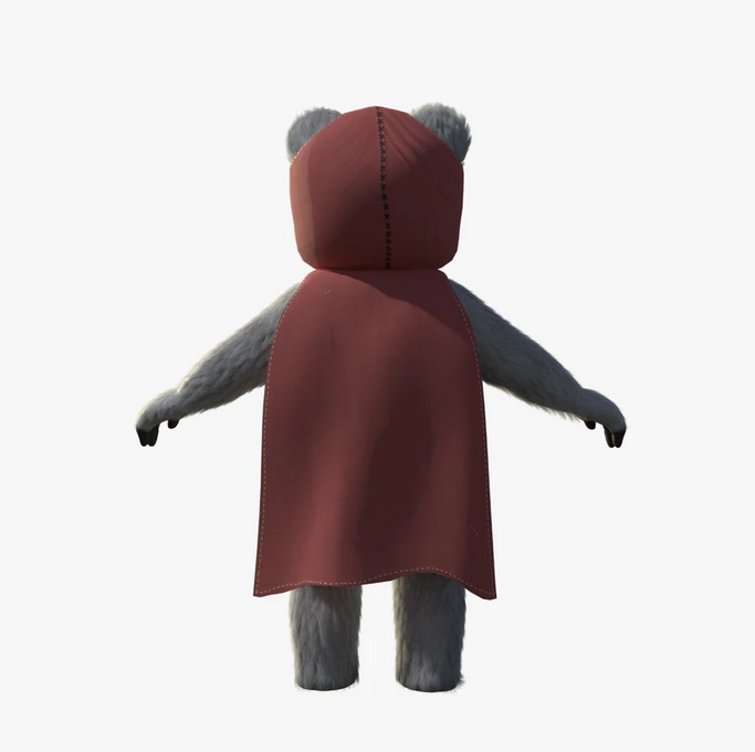 dzynation's tweet photo. Character with hair and fur. #Fur #3DModel #Character #Sculpture #3DCharacterModelwithFur #StylizedCharacter https://t.co/sVvz1XpoOM