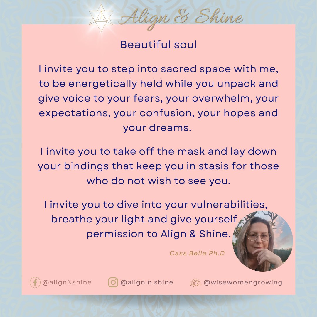 The_EnergyCoach's tweet photo. I invite you to let go of fear and step into Alignment and allow wondrous things happen. https://t.co/SJ2tBdCJNo