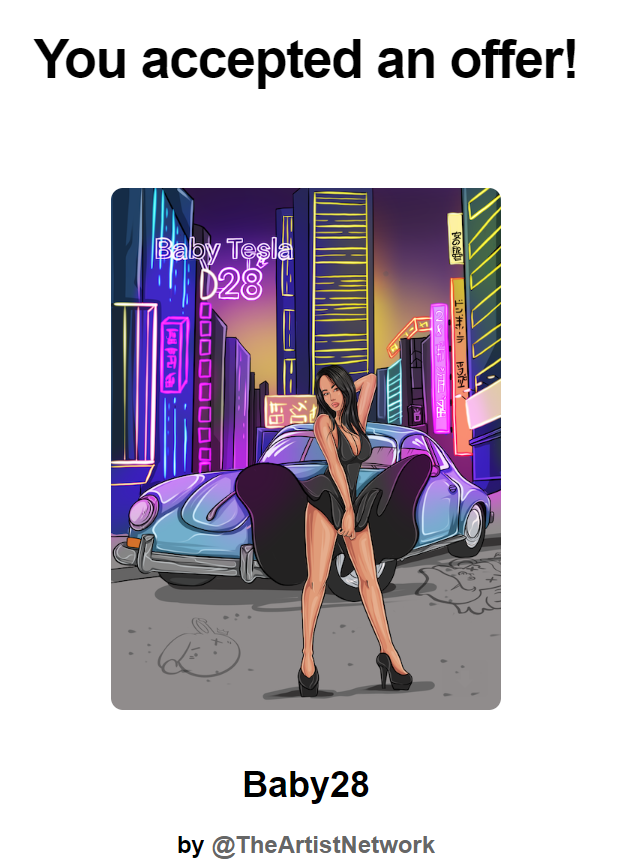 mybubbleai's tweet photo. #babytesla 🔥 FIRE ANNOUNCEMENT SALE 🔥

My bro @realdigitalize Ismail supported The Artist Network aka #040babytesla welcome to the family bro magical day hahaha Im getting offers on @Alla_Black_NFT 3D nft in DM already great choice Bro

@RealKatoOG Ismail DOPE  🔥 #babytesla https://t.co/QwI61c4GrV