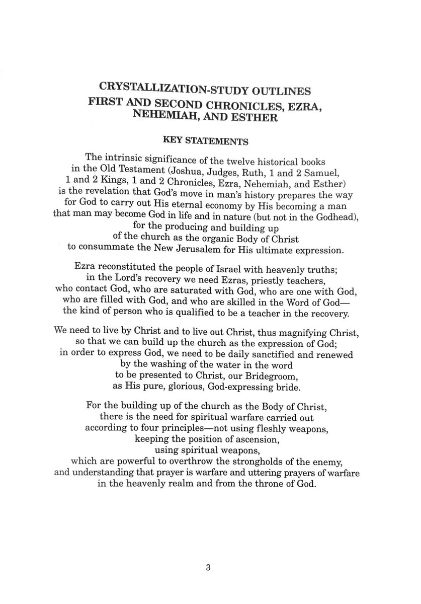 pswatson's tweet photo. Crystallization Study of 1-2 Chronicles, Ezra, Nehemiah, Esther
#CSCENE #KeyStatements https://t.co/Myfz0fBS9y
