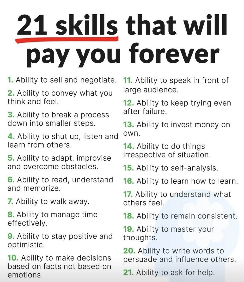 RevampedCP's tweet photo. 21 skills that will pay you forever: https://t.co/AKXVQL6hma