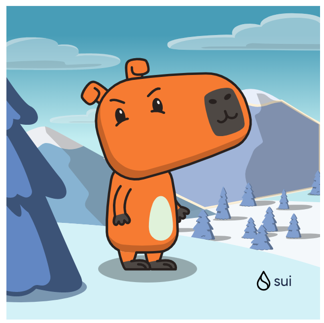 Fildaus8's tweet photo. Amidst the holiday cheer and joy,
A capybara roams, a fluffy toy,
With webbed feet and beady eyes,
It frolics through the snow, a Christmas surprise. #CapyHolidays https://t.co/zik9iODTLh