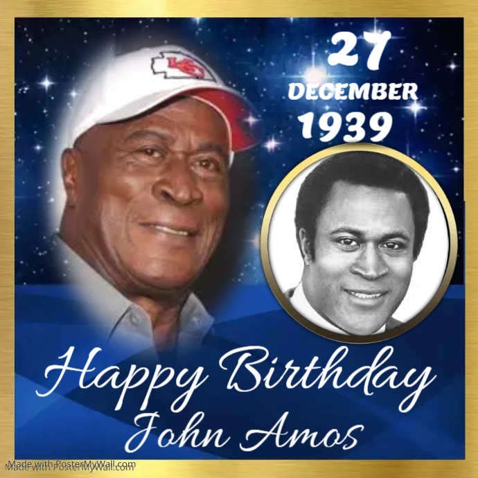 Happy birthday John Amos!  