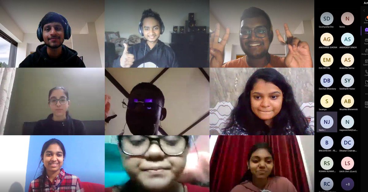 _TauqeerAhmad's tweet image. #Day2 with our MLSAs speakers Aditi Gulati and Simran Sharma decoding data using Python in #DataScienceDemystified. 

#mlsa #msftstudentambassador #learn #DataSciencewithMLSA #MLSADataScience