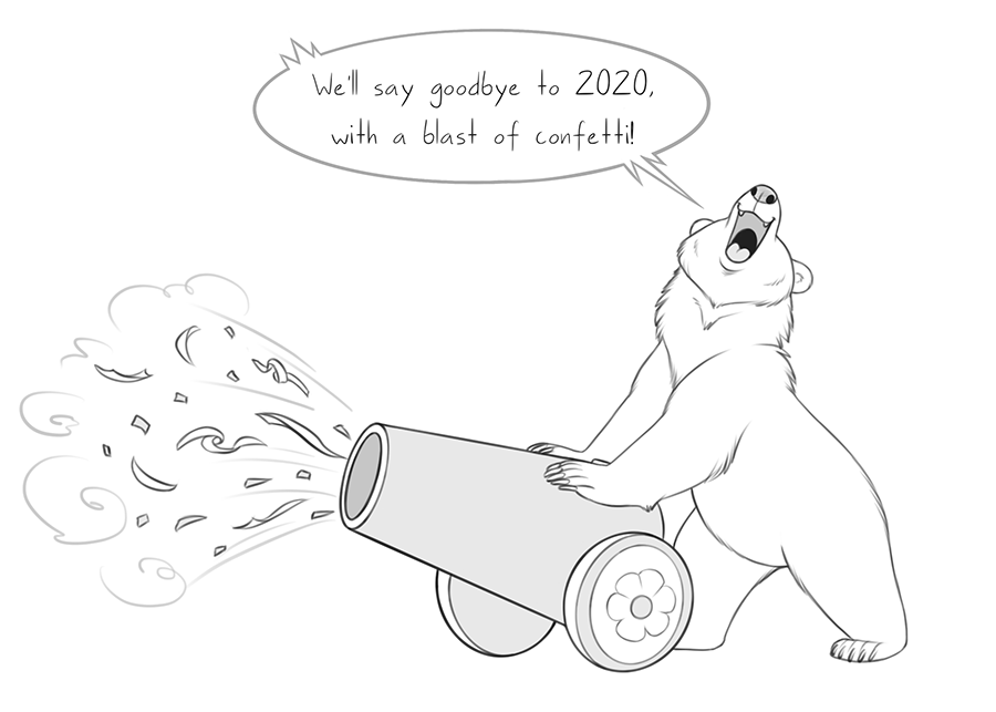 Trying to keep alive these hopeful vibes from 2020
#OldBearComics #TheBearMinimum 