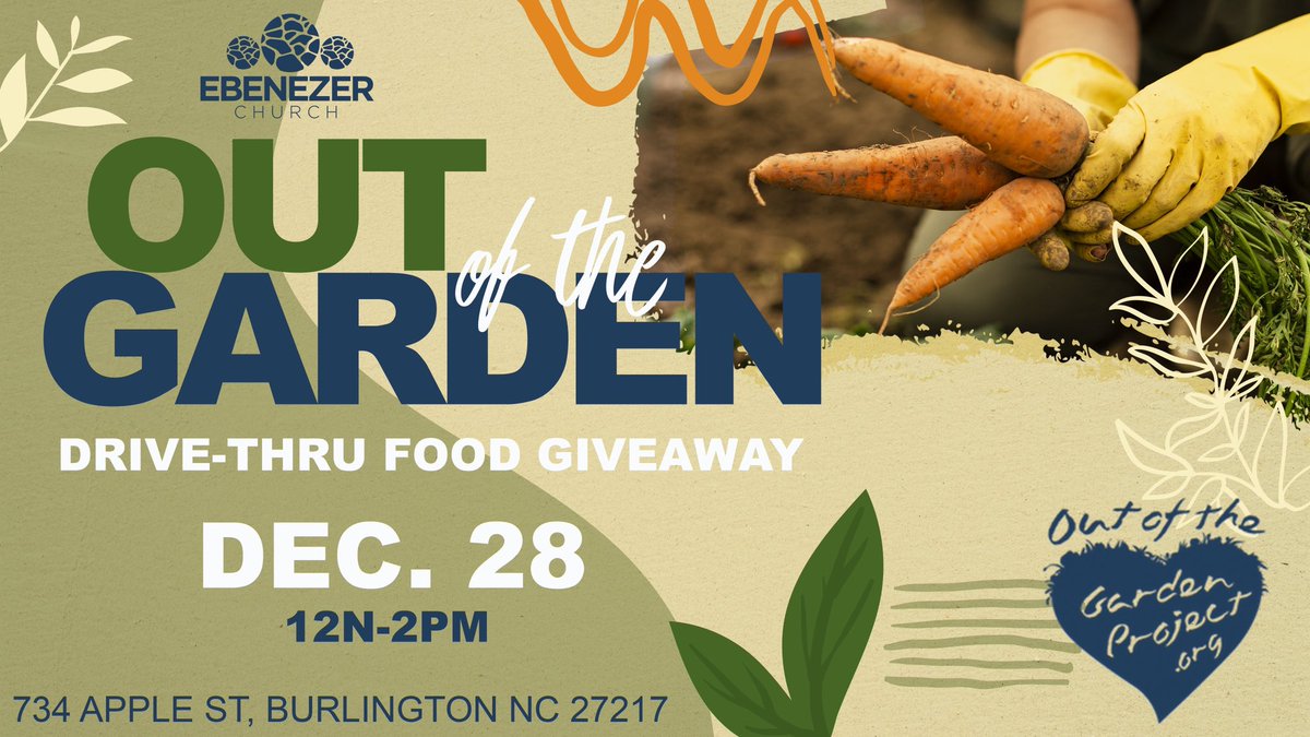 euccnc's tweet photo. Tomorrow is almost here and that means so is our Out Of The Garden Drive- Thru Food Giveaway! Please join us for the event and share with people of your choice ! Thanksgiving is in two day and the sprit of giving and giving thanks is in the air . See you all tomorrow! #fooddrive https://t.co/yvPFGztmPe