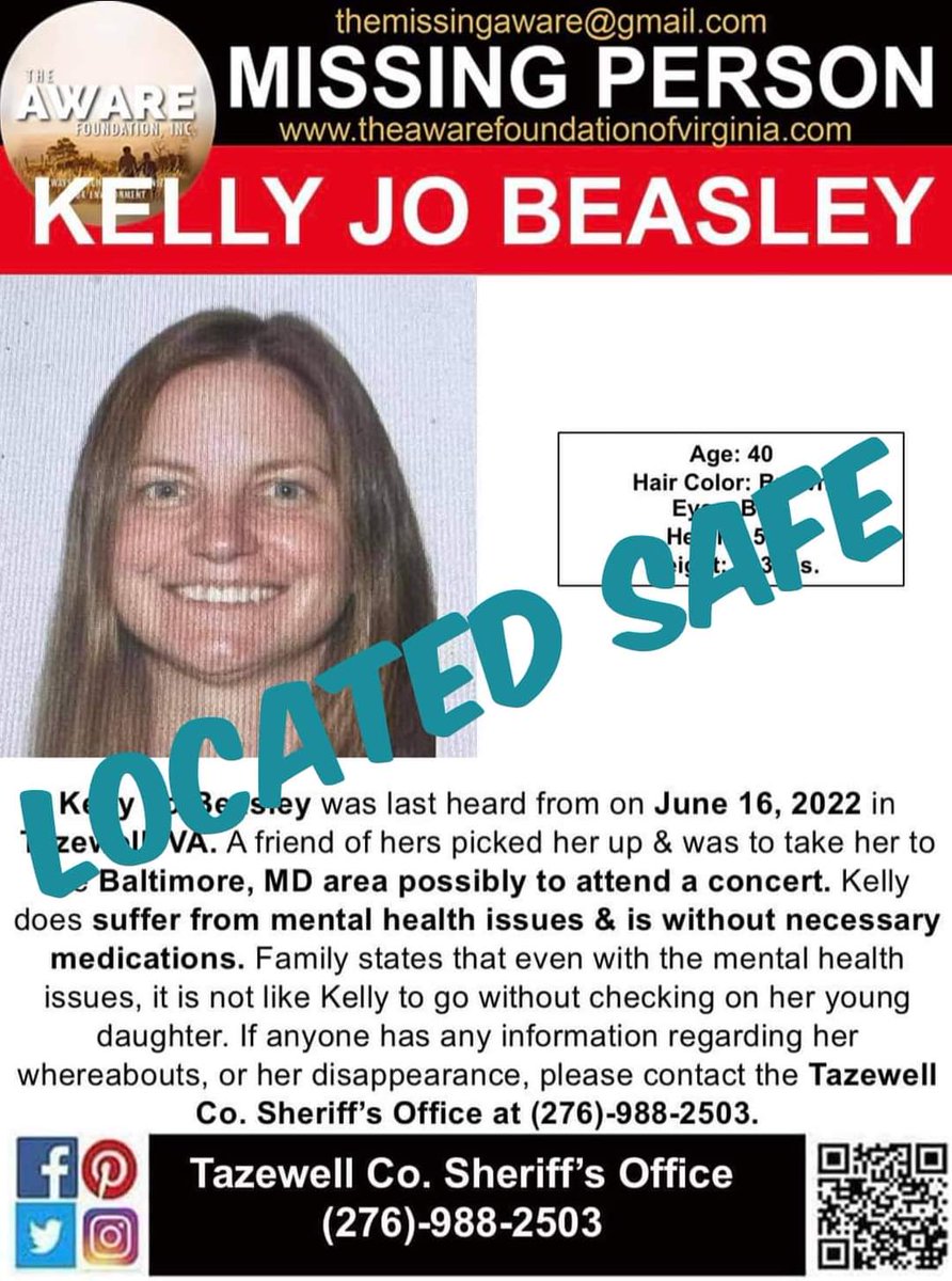 aware_the's tweet photo. ***UPDATE*** Kelly has been located safe. Thank you all for sharing. 
#TheAWAREFoundation https://t.co/Wtld3ipgoc