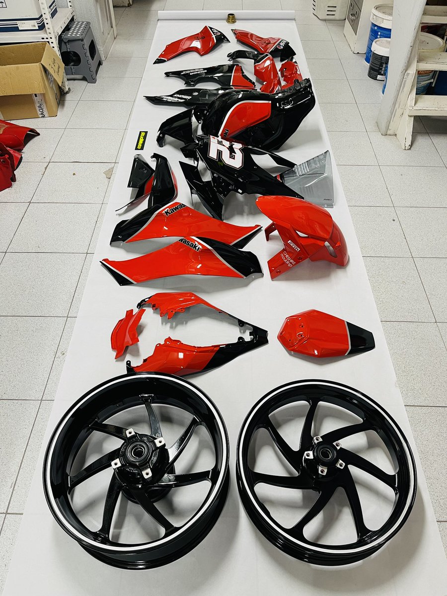 studimoto's tweet photo. Finalizadas!
#StudiMoto #Proyectos2022 #CerramosElAño #ProyectosTOP #KawasakiRacingTeam #Provec #JonathanRea #AlexLowes #Replica #Superbikes #GranPremio #Argentina #SanJuanVillicum #WorldSBK #Diseño #Daytona #ScottRussell #MrDaytona #America https://t.co/F12cjcrboF