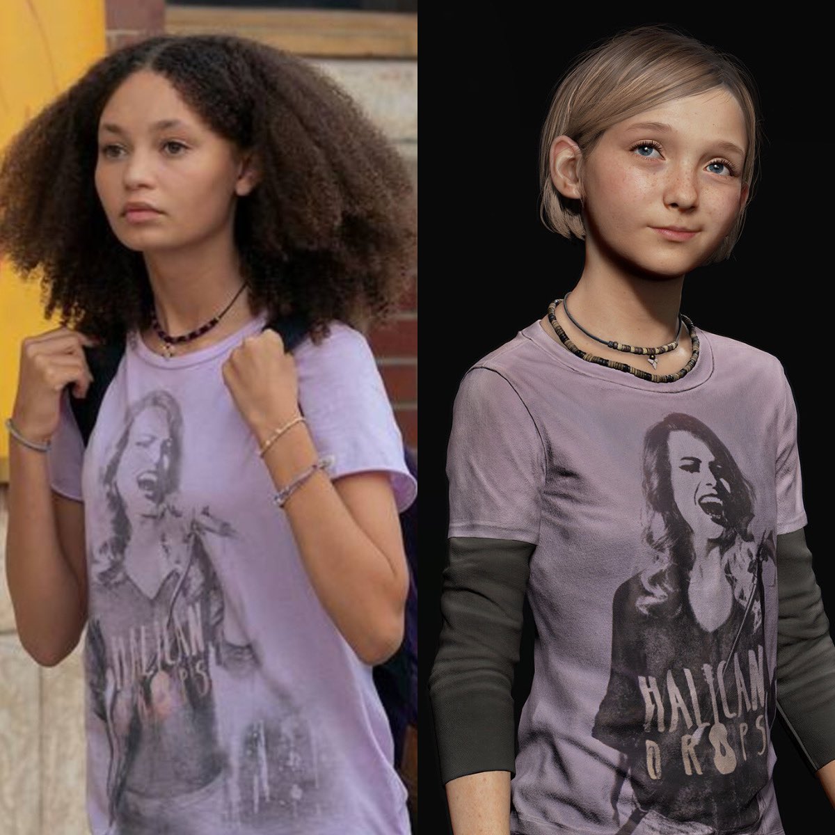 The Last Of Us Nico Parker Is Sarah Kids T-Shirt - TeeHex