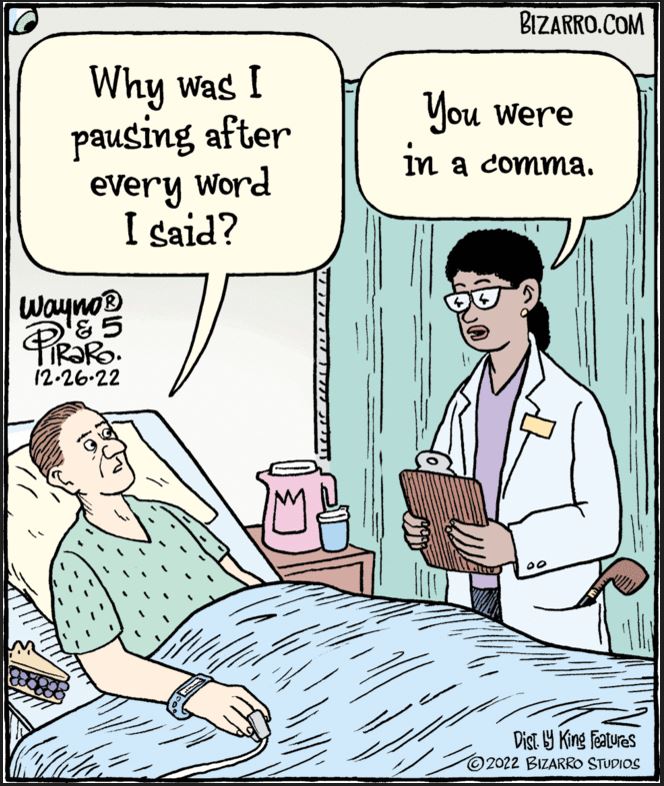 WriteAwayBooks1's tweet photo. Because everyone needs a laugh today! With thanks to our friends @Bizarrocomics. From your friends at https://t.co/juTrVVkA8H

#wordjourneysliteraryservices #askmrmarketing #marketbuildingteam @robertyehling @robweinberg @ejames1214 @alexablack #emilybraun #carlsbadrotary https://t.co/3J0ANp87ku