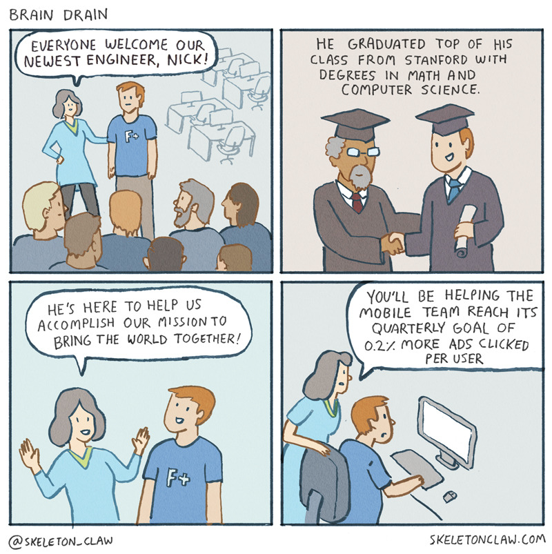 nixcraft's tweet photo. Lmao: brain drain. credit https://t.co/qiPq7C8x3q https://t.co/Vkc4L54YsD