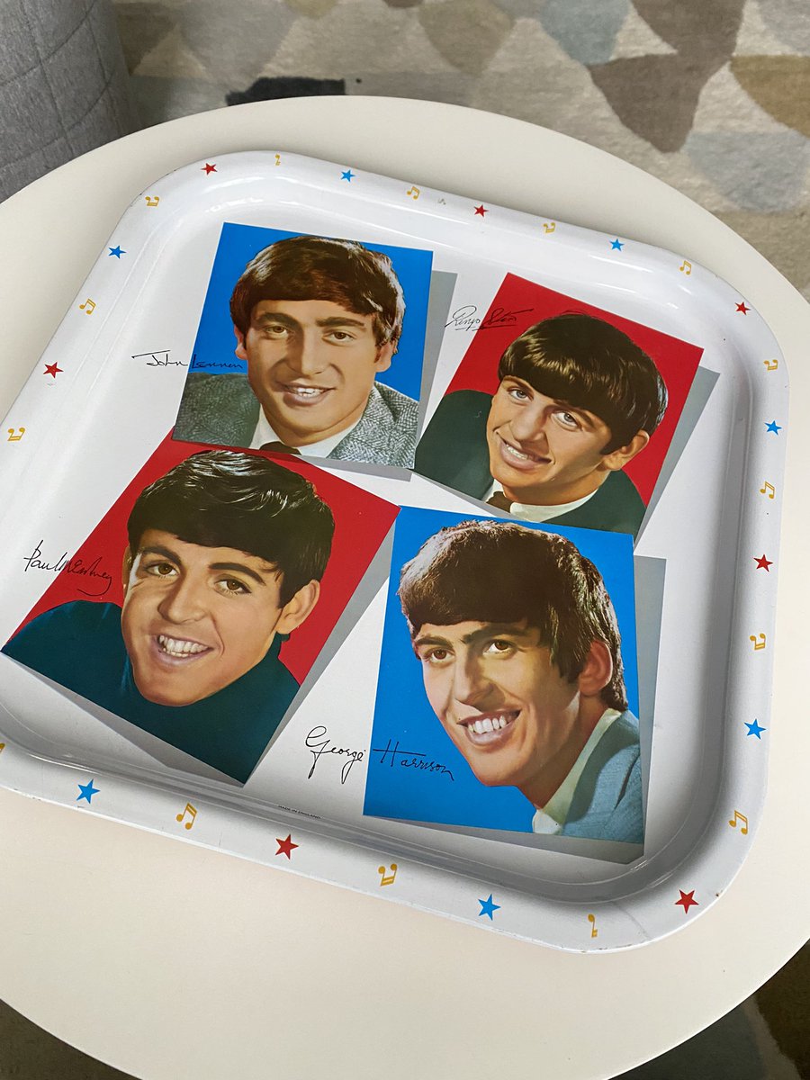 Happy birthday to me! A lovely tray for some tea!